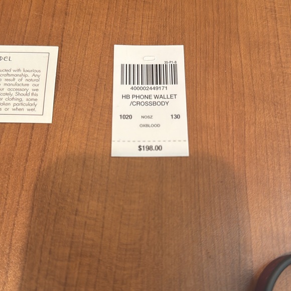 HENRI BENDEL Phone Wallet Crossbody EUC - Picture 12 of 14